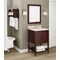 Alaterre Furniture 25" Bath Storage Shelf with Two Towel Rods, Espresso ABSS00P0 - alternate 3